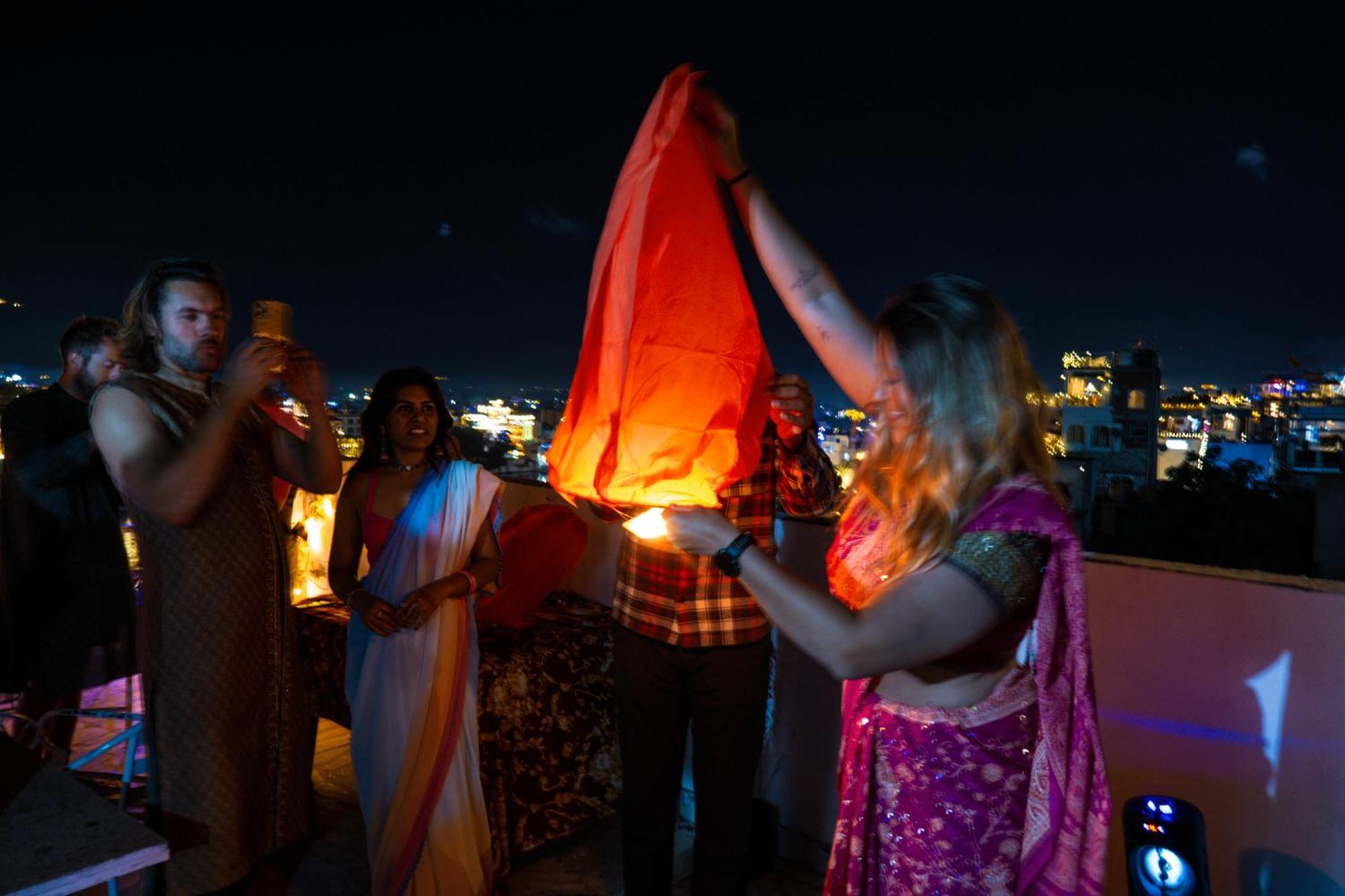 Tamasha Udaipur Vandrarhem Exteriör bild